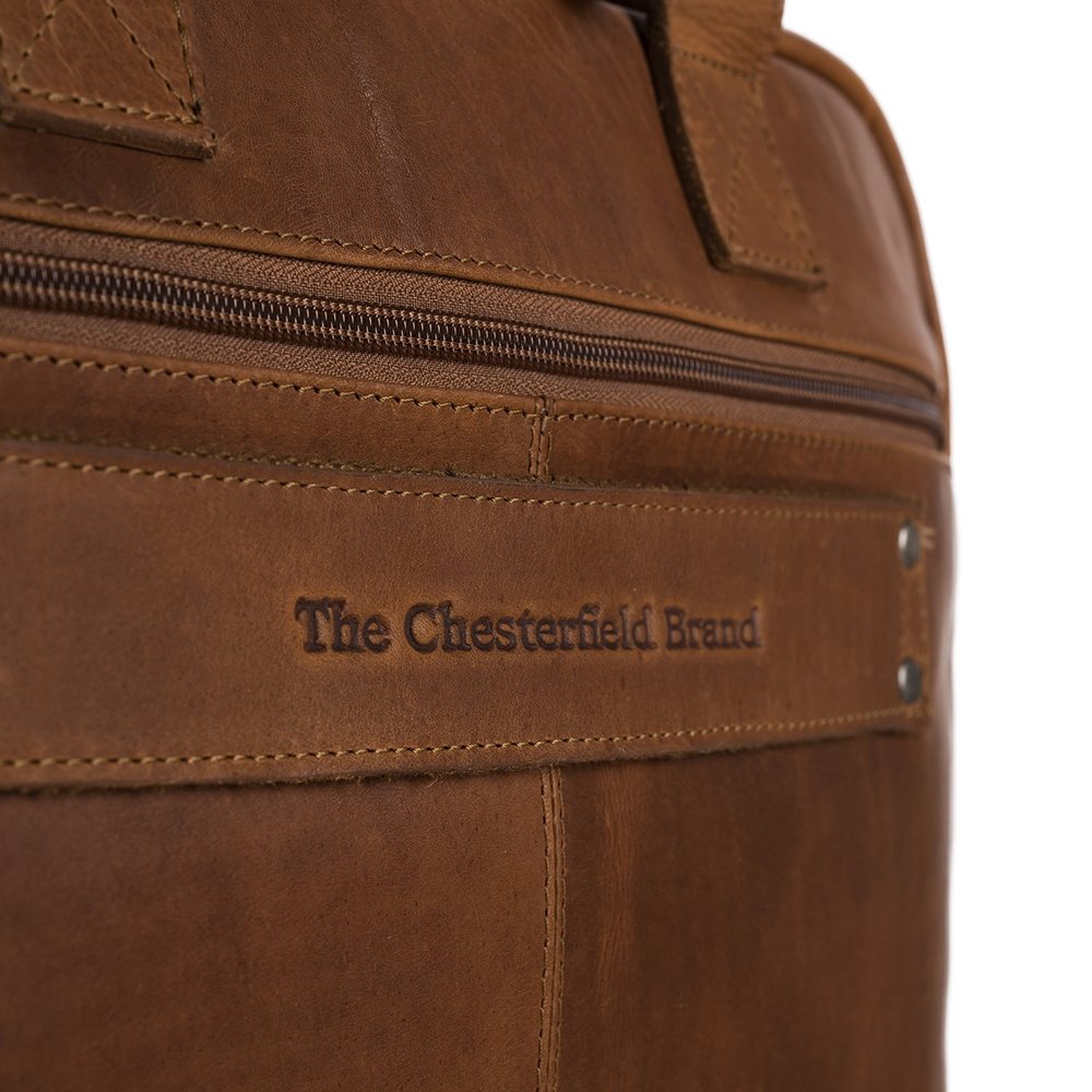 The Chesterfield Brand Calvi Laptoptas 15.6'' cognac
