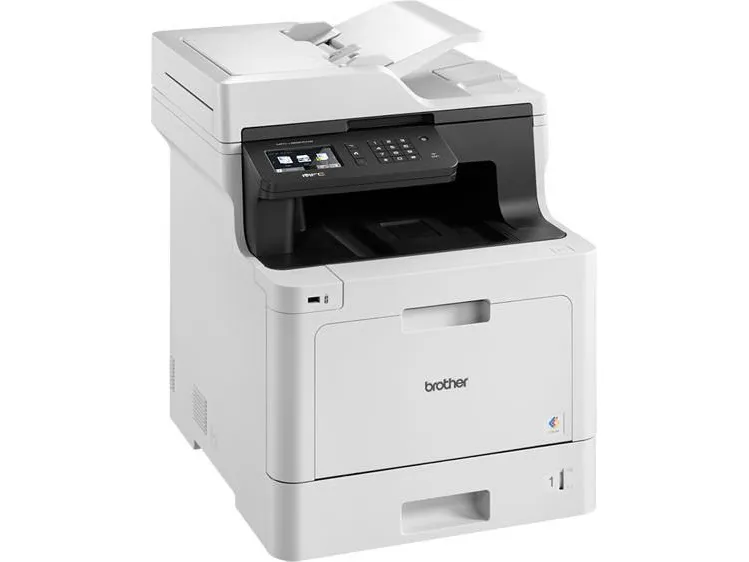 Brother MFC-L8690CDW - Multifunktionsprinter - farve - laser - 215.9 x 355.6 mm (original) - A4/Legal (medie) - op til 31 spm (kopiering) - op til 31 spm (udskriver) - 300 ark - 33.6 Kbps - USB 2.0, Gigabit LAN, Wi-Fi(n), USB vært