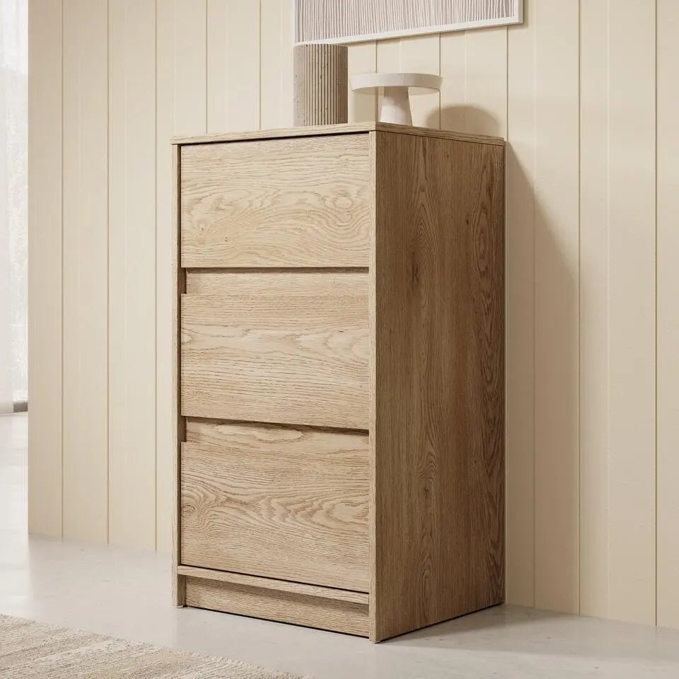 Meubella - Ladekast Cuarto - Eiken - 47 cm