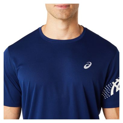 Maillot manches courtes Asics Icon Bleu Homme