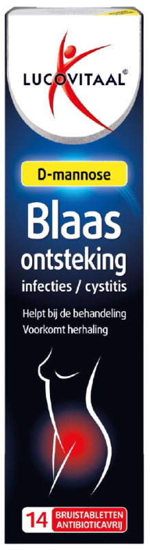 Lucovitaal D-Mannose Blaasontsteking 14 bruistabletten