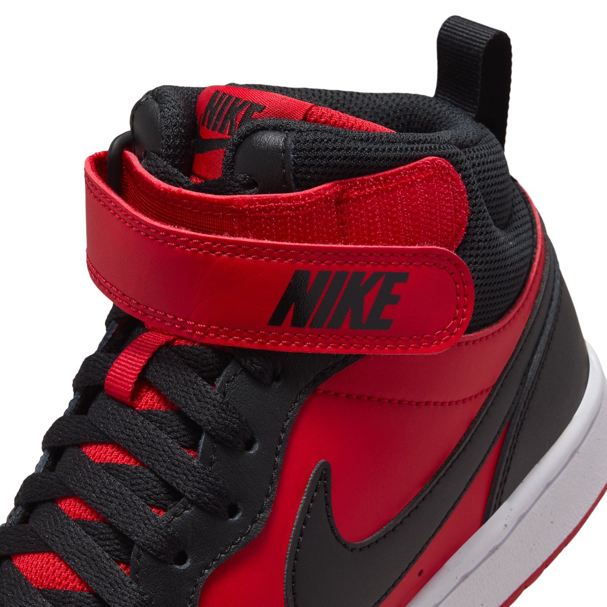 NIKE-Borough2-jb-Baskets de basketball - Talon plat - Rouge