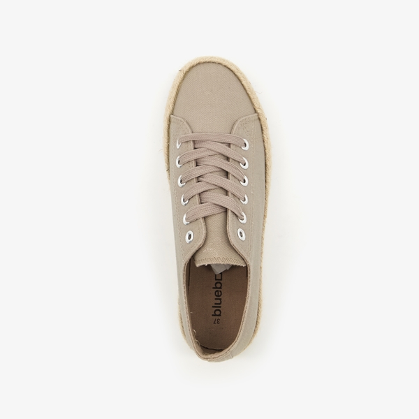 Blue Box dames sneakers met jute details