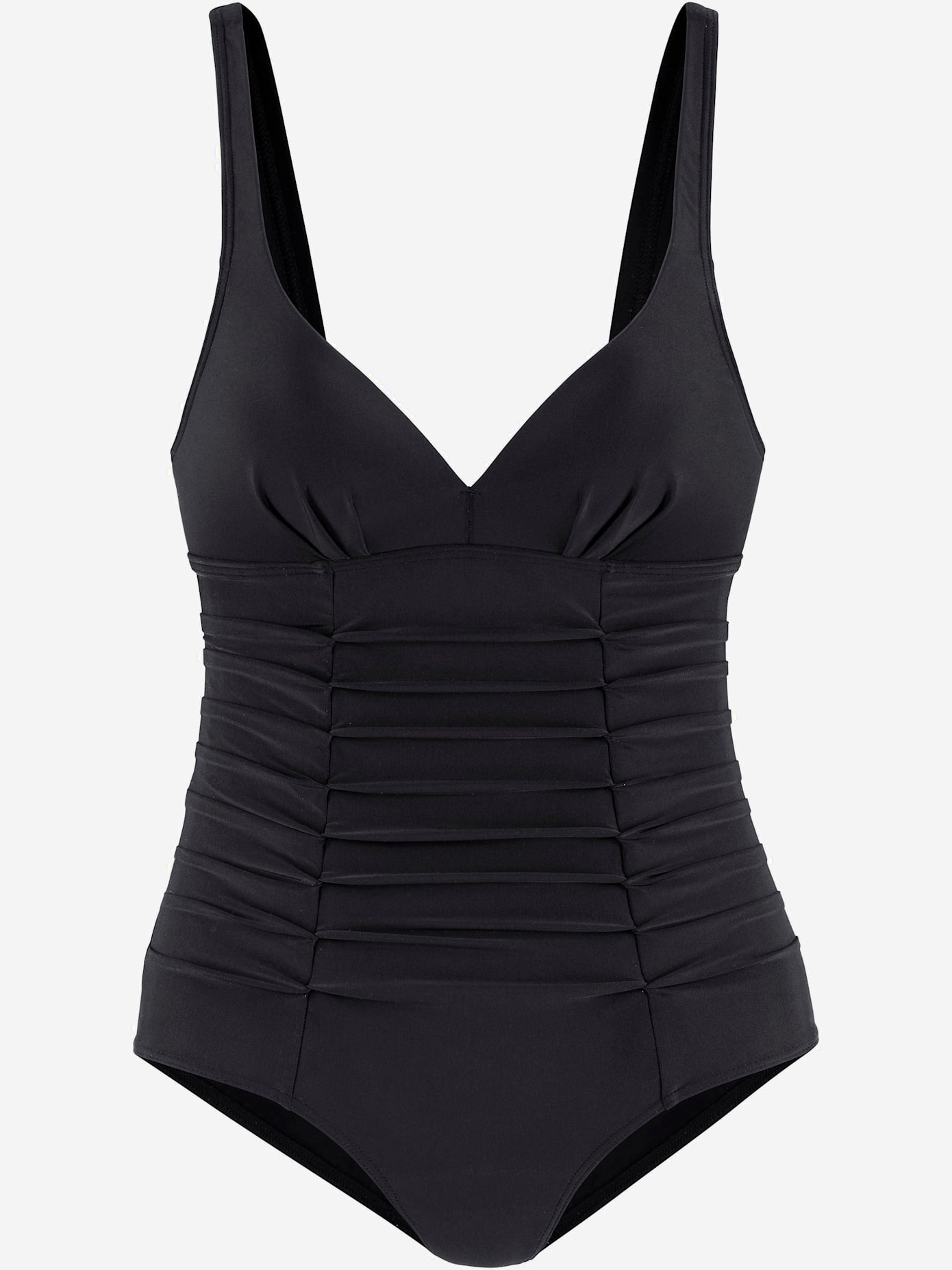 Maillot de bain style élégant avec fronces décoratives