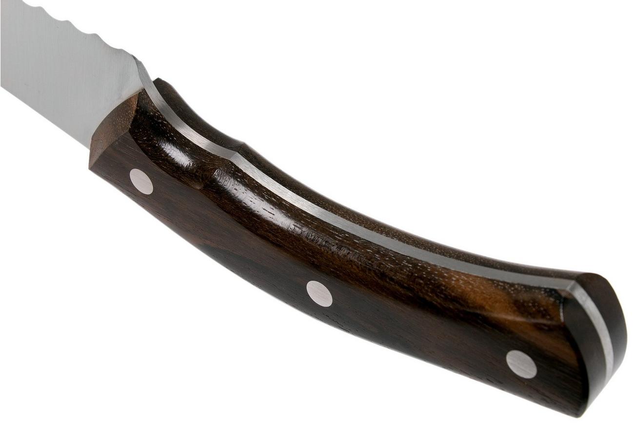 Due Cigni Arne Line broodmes 23 cm, ziricote