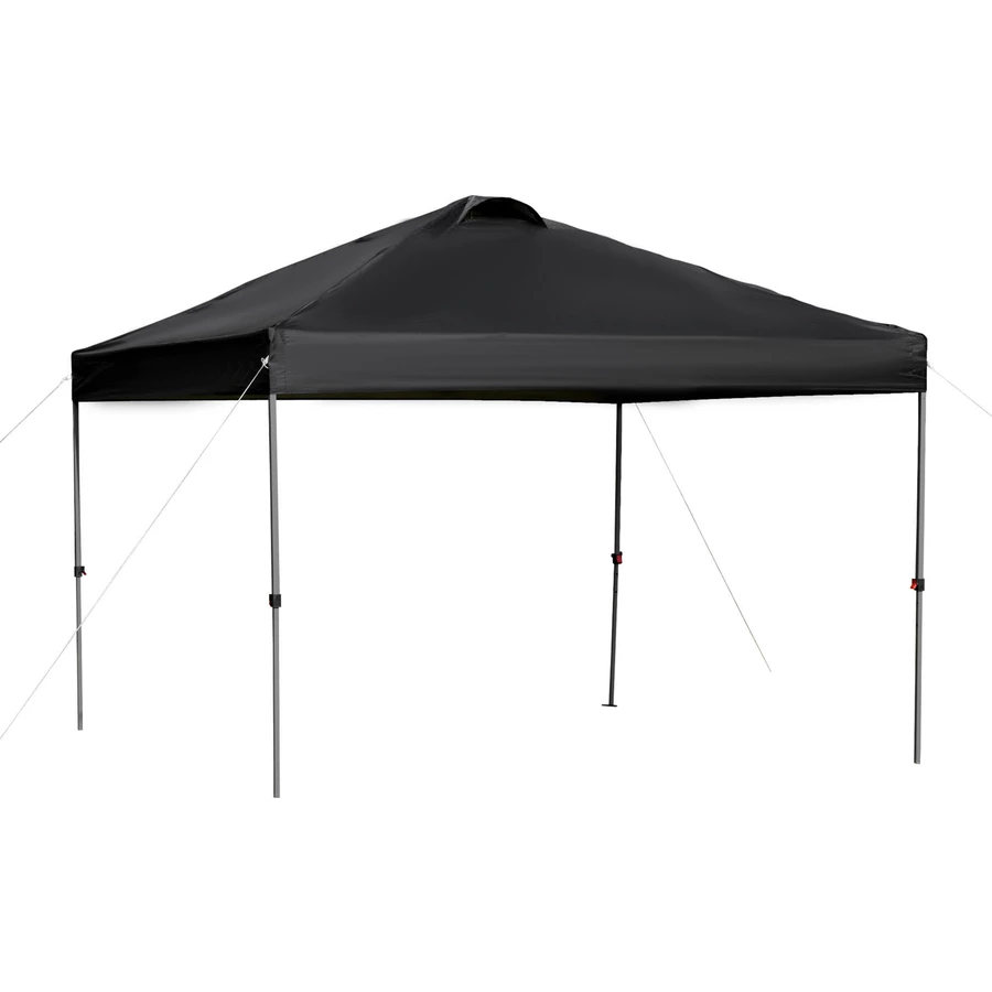 Outsunny Pop-Up-Pavillon zusammenfaltbar schwarz