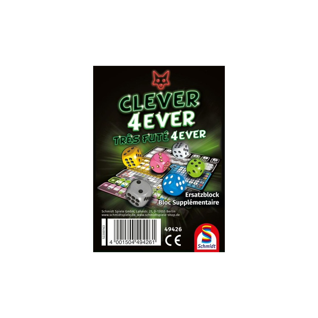 Très futé 4ever - Bloc de score