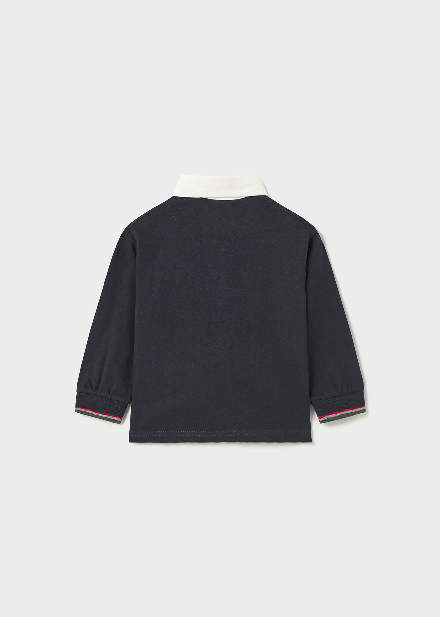 Camisa polo infantil Better Cotton com gola contrastante