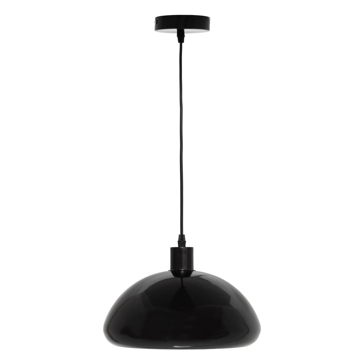 SUSPENSION METAL SAVIO NOIR D.27CM
