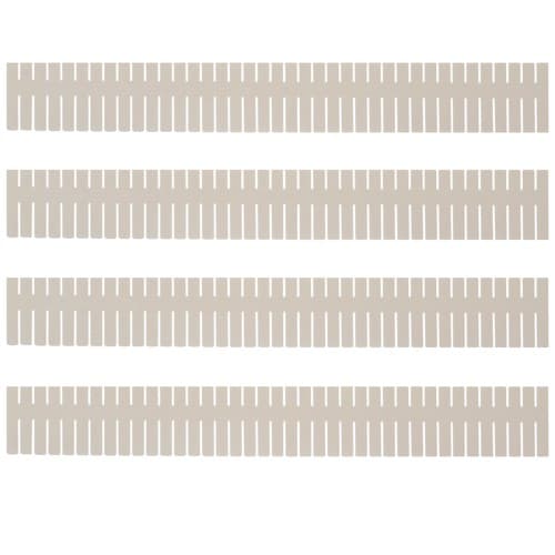 4-Pack justerbare skuffedeler | Organiser skuffer