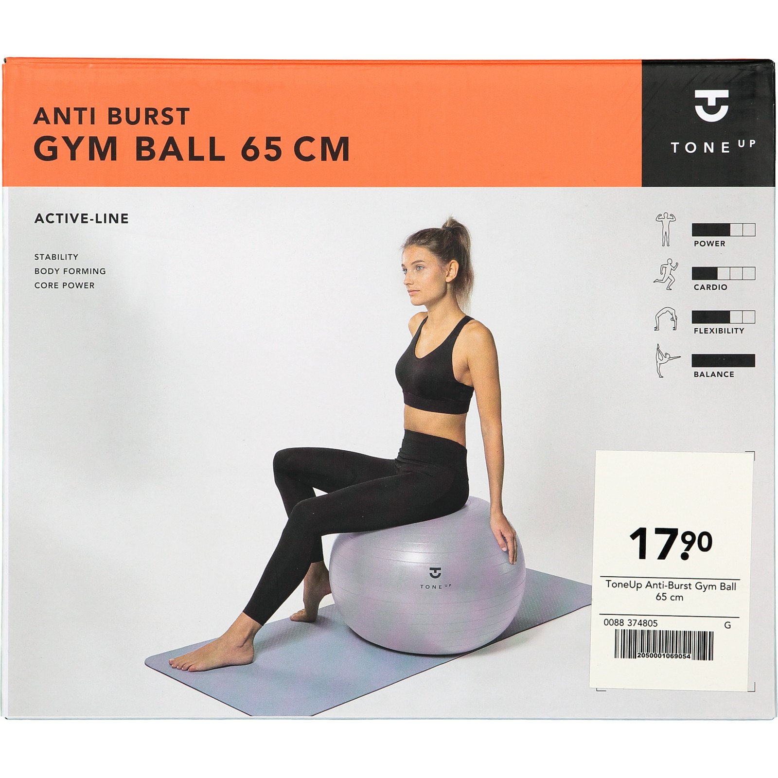 Tone Up Gym Ball Anti Burst 65 cm