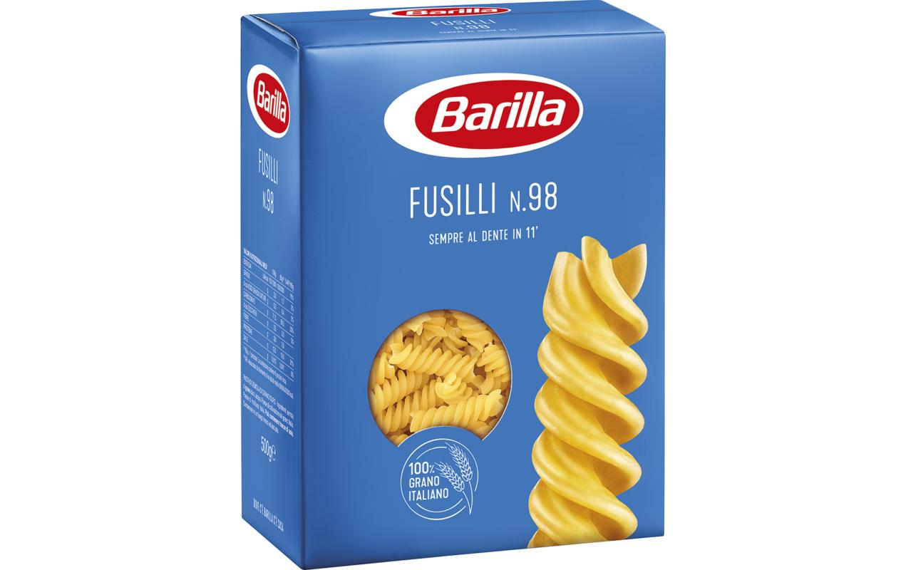 Teigwaren Fusilli n.98 500 gTeigwaren aus Hartweizengriess