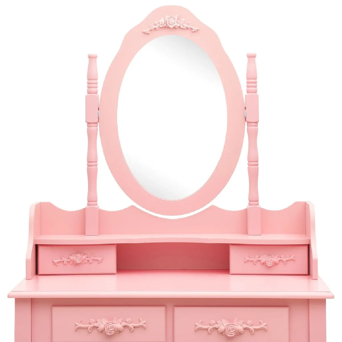 Coiffeuse Helloshop26 - Rose