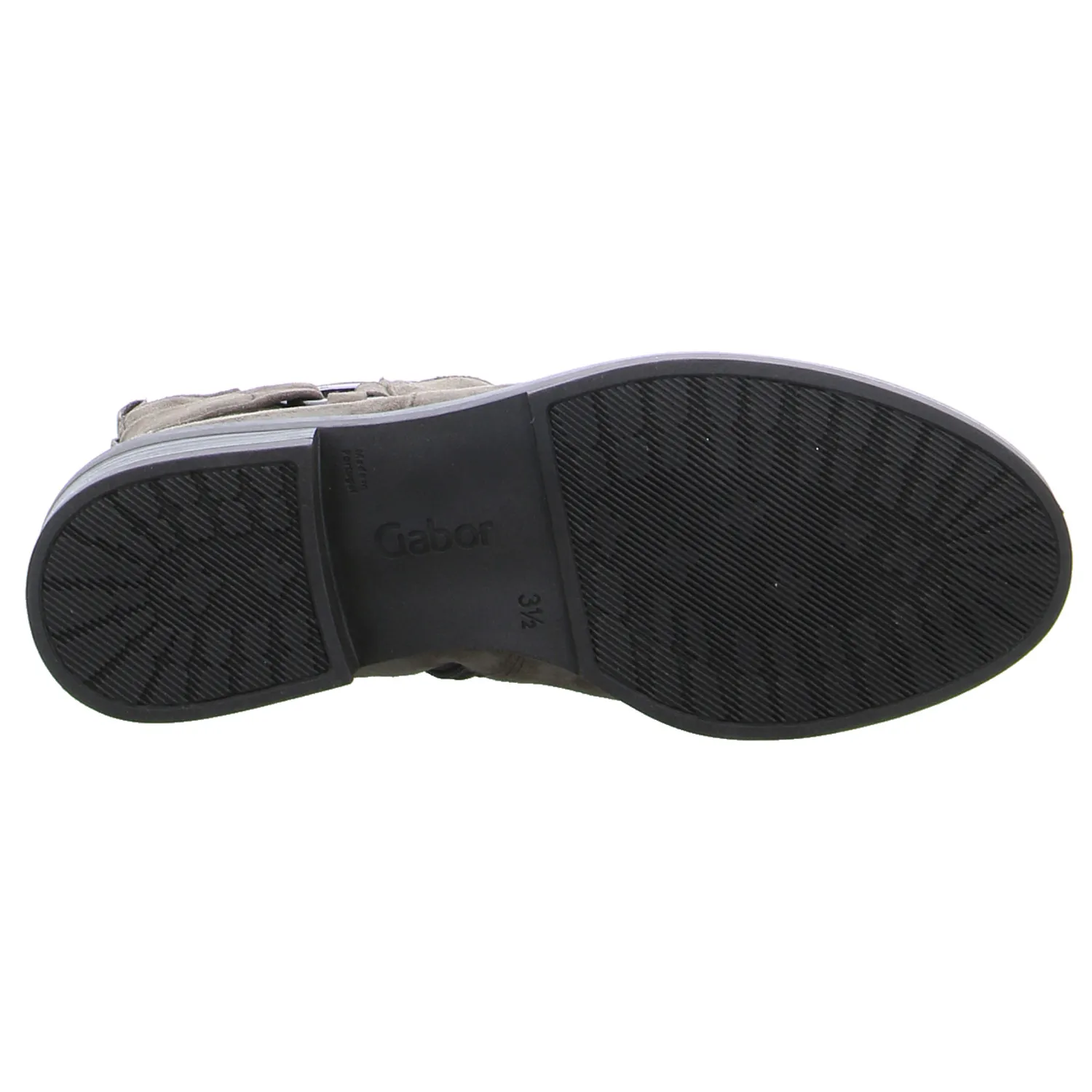 GABOR Boot Taupe Leder