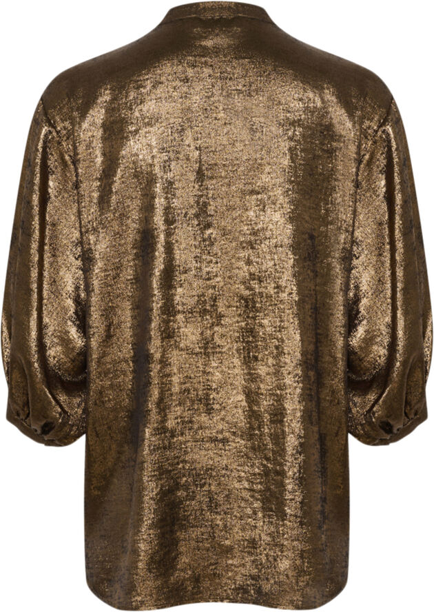 Soaked in Luxury SLElvie Amily Blouse 3/4 Copper