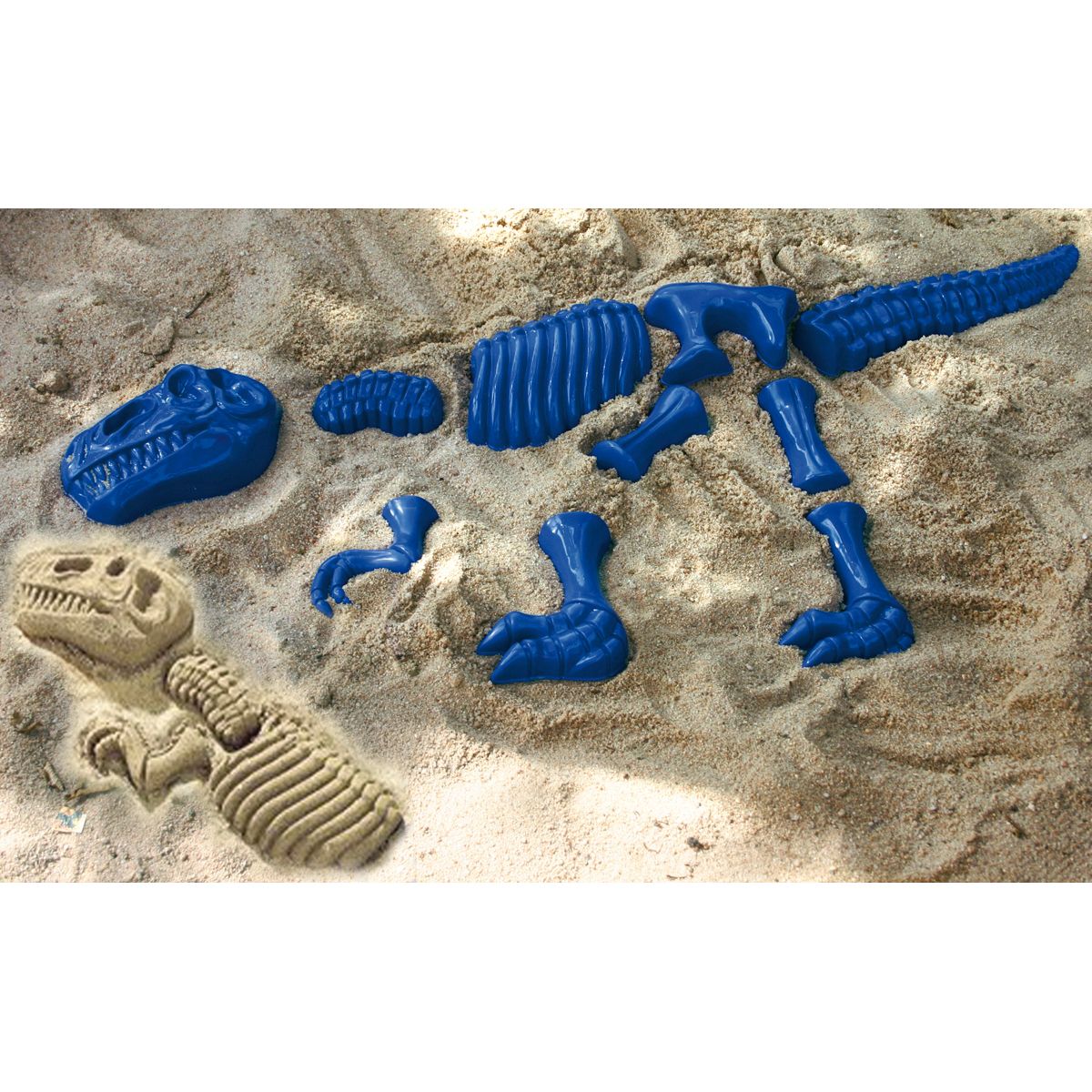 EDUPLAY Sandformen Tyrannosaurus Rex blau