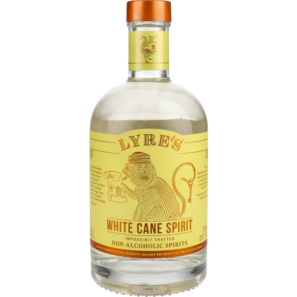 Lyres White Cane Spirit Alcoholvrij 70 cl