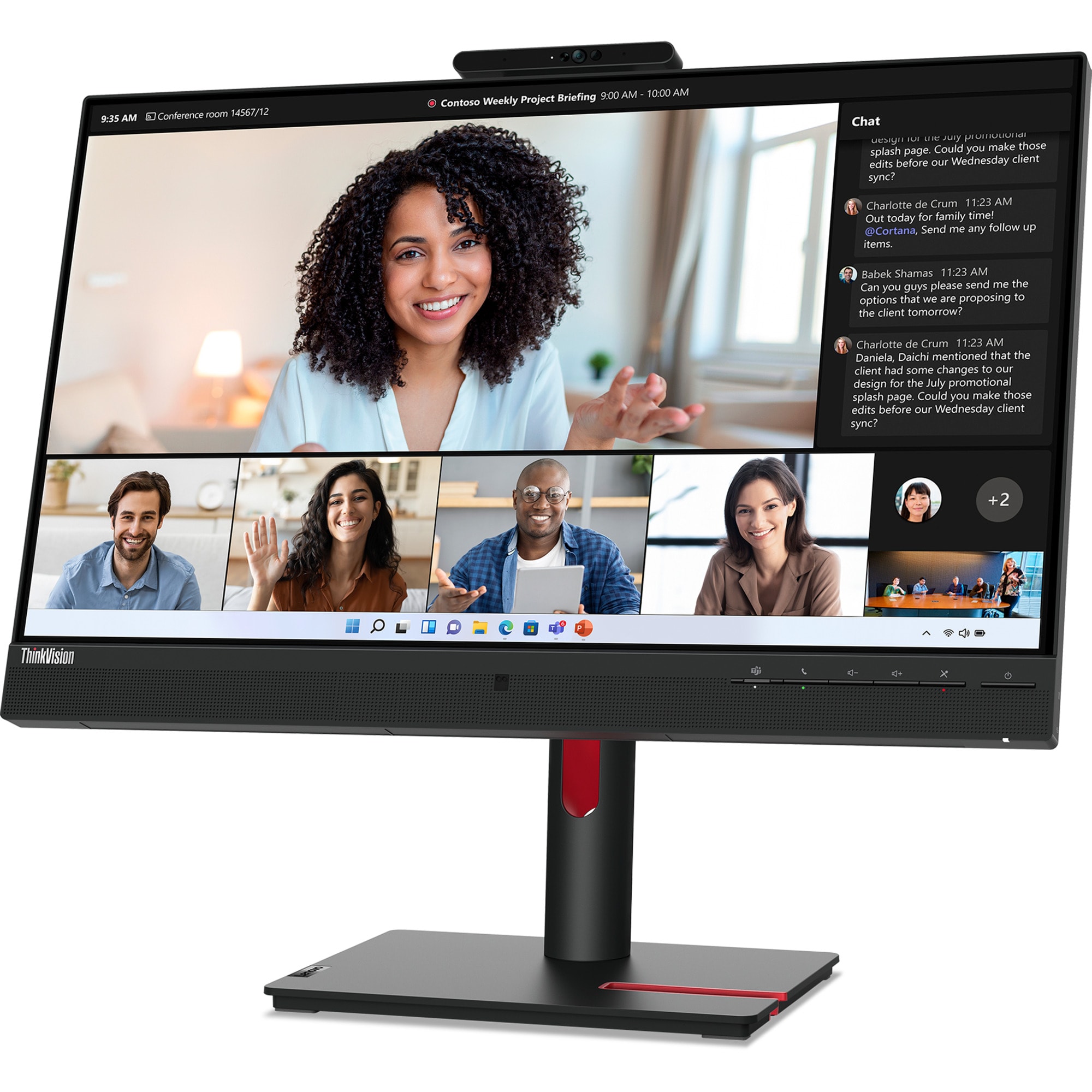 Lenovo LED-Monitor ThinkVision T24mv-30