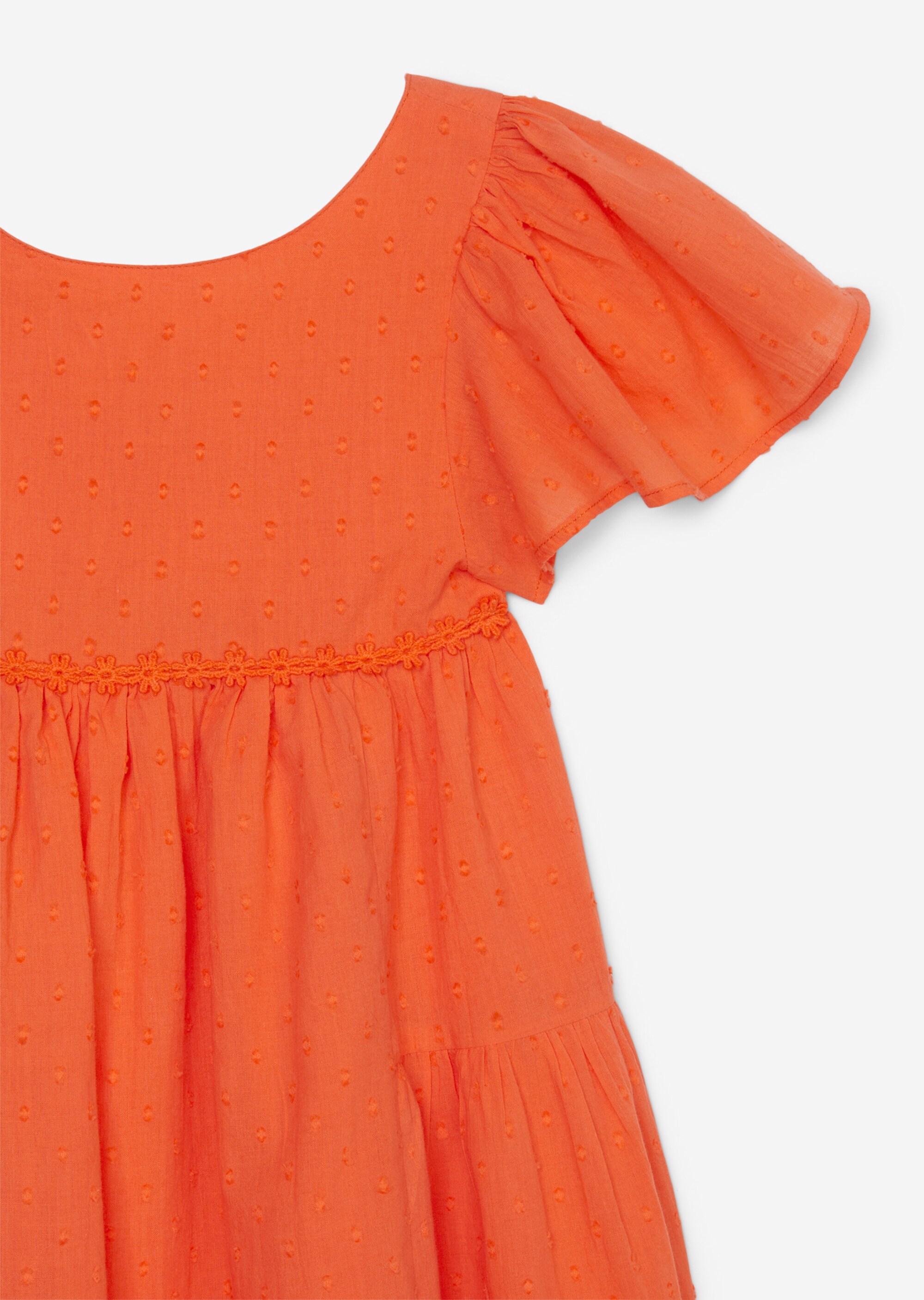 KIDS-GIRLS Kleid aus softer Baumwoll-Qualität