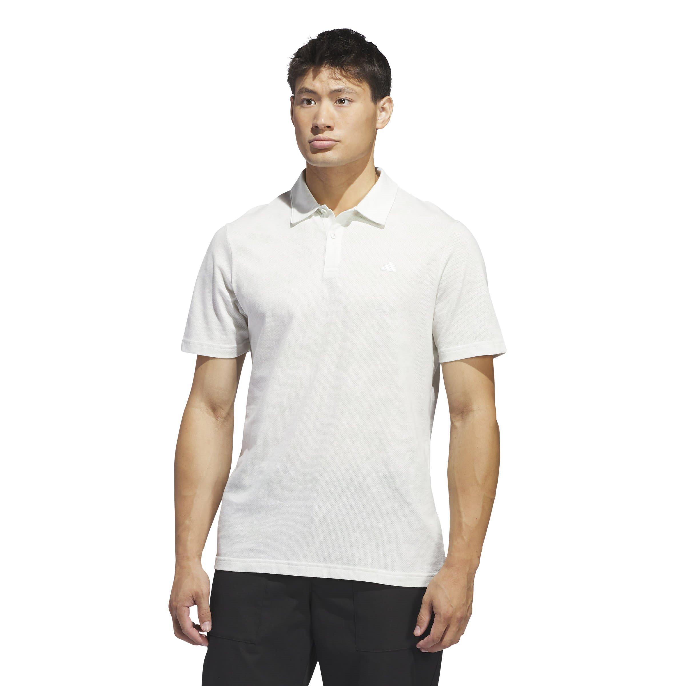 adidas Go To Printed Mesh Polo Shirt Mens