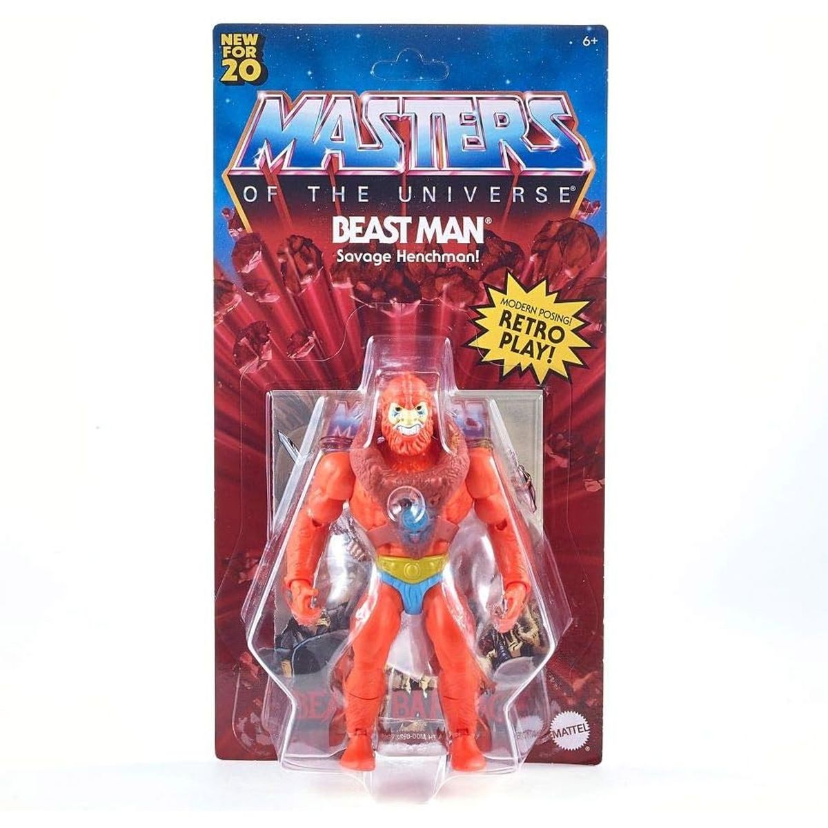 Mattel GNN92 - Master of the Universe - Actionfigur, 14 cm, Beast Man