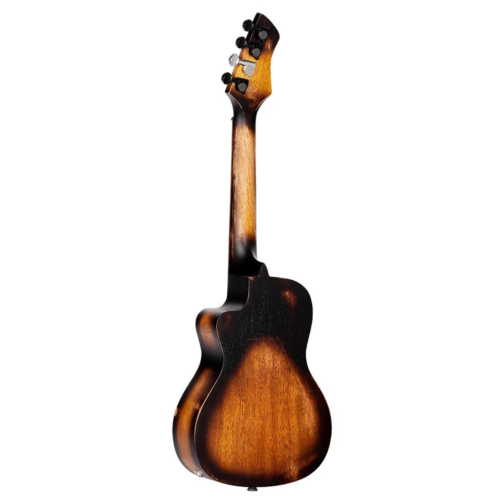 Ortega DSSUITE-UKE The Private Room Tobacco Burst E/A concert ukelele met gigbag