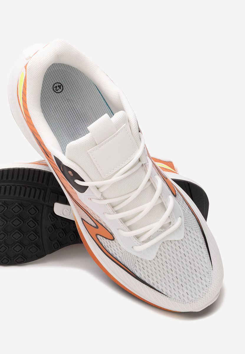 Baskets pour hommes orange Aaron