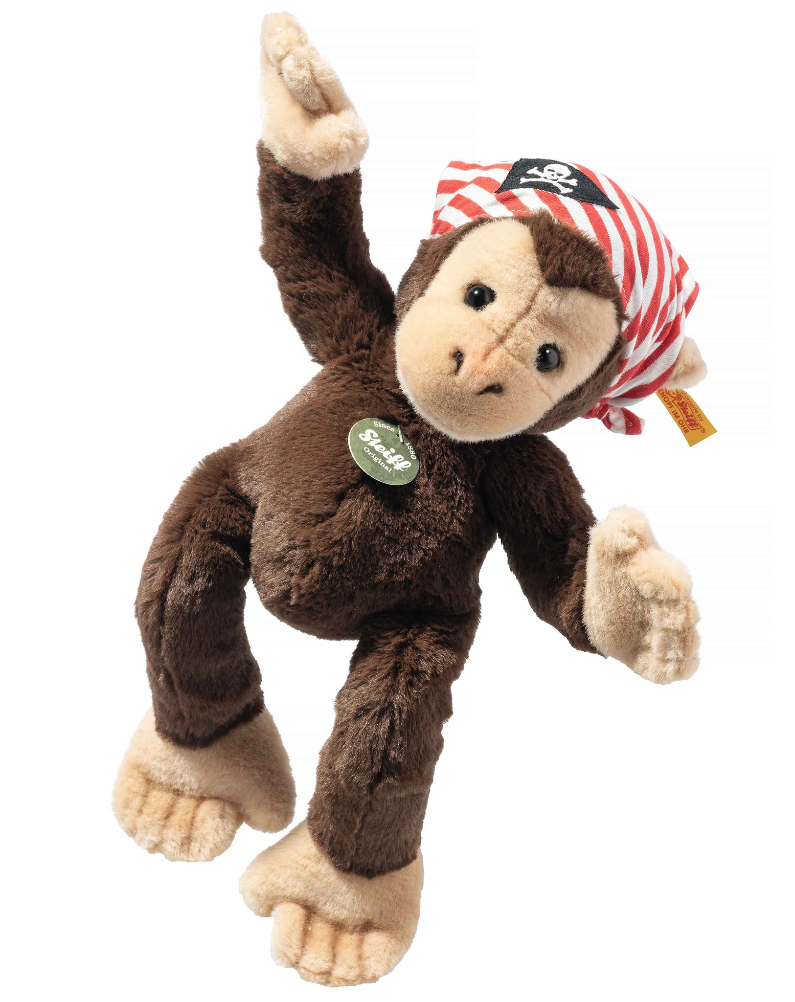 Kuscheltier SCHLENKER AFFE SCOTTY (28cm) in braun