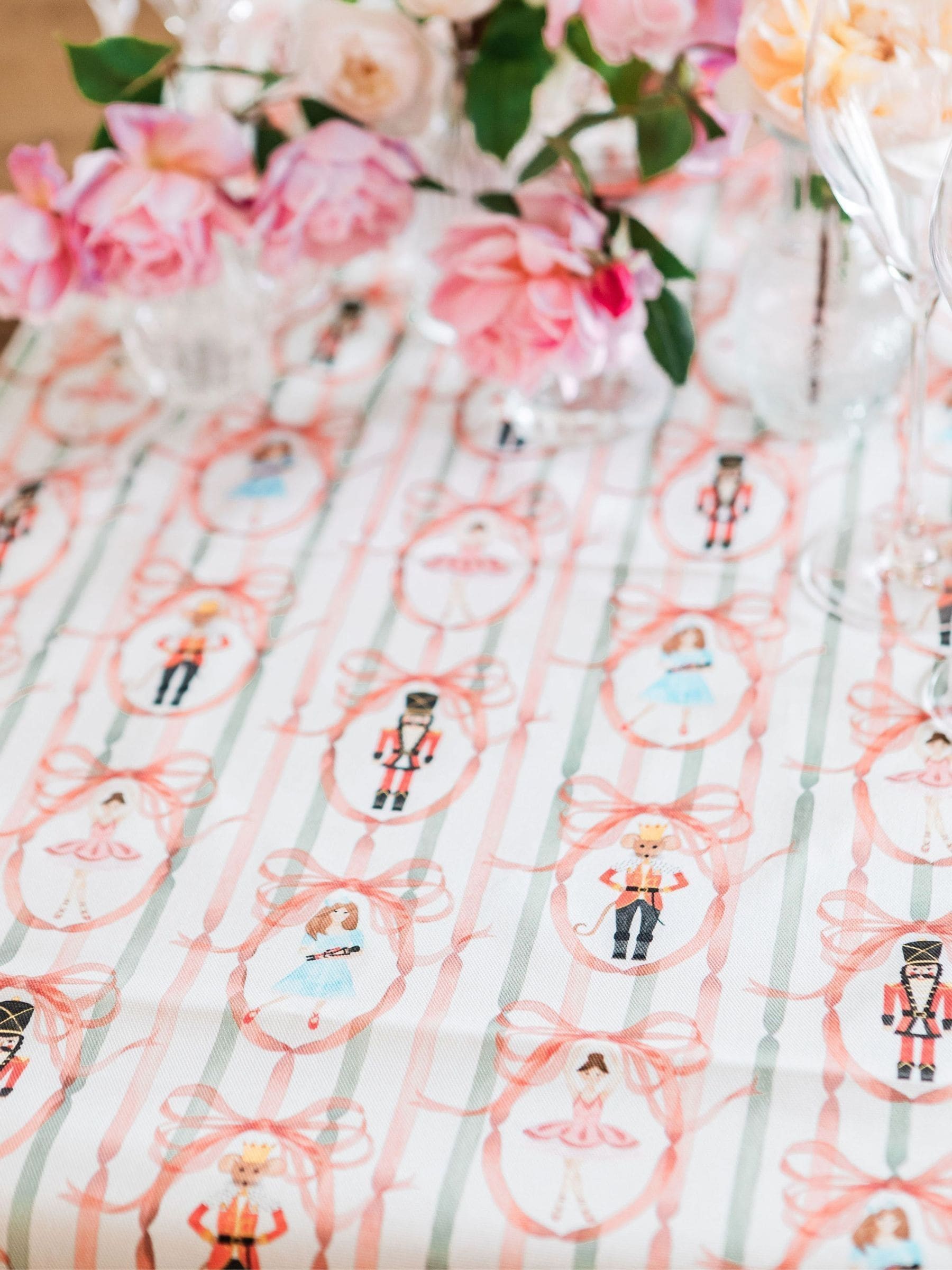Avalon Home Candied Nutcracker Table Runner