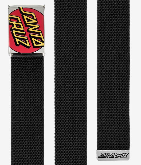 Santa Cruz Crop Dot Gürtel (black)