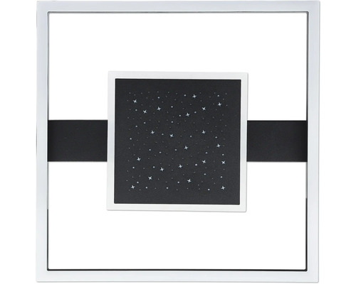 LED plafondlamp 30W 3500 lm 3000 KB 37 cm Reno zwart