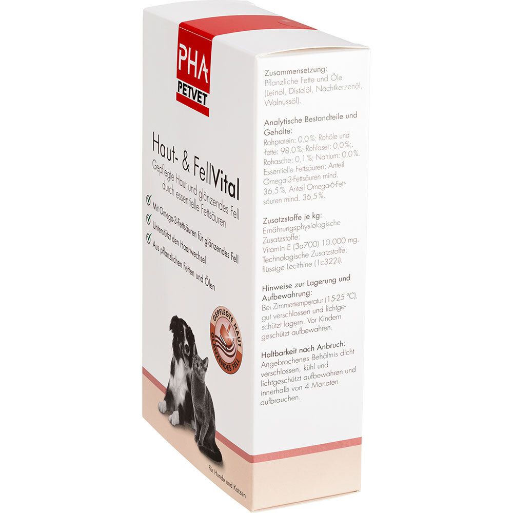 PHA Haut- & FellVital für Hunde u. Katzen
