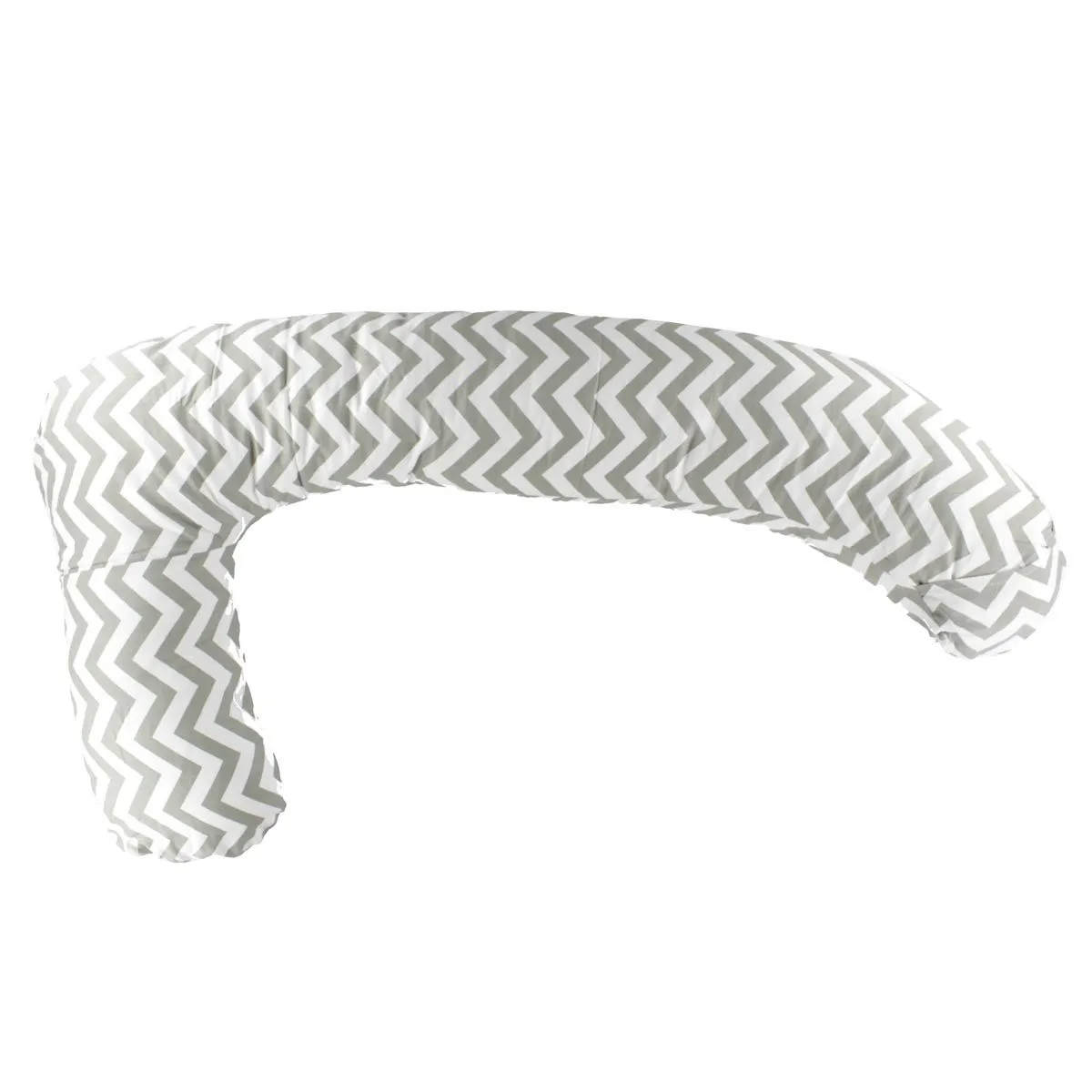 Jolly Jumper Housse Oreiller de Corps Mama Sleep Eze - Chevron Gris