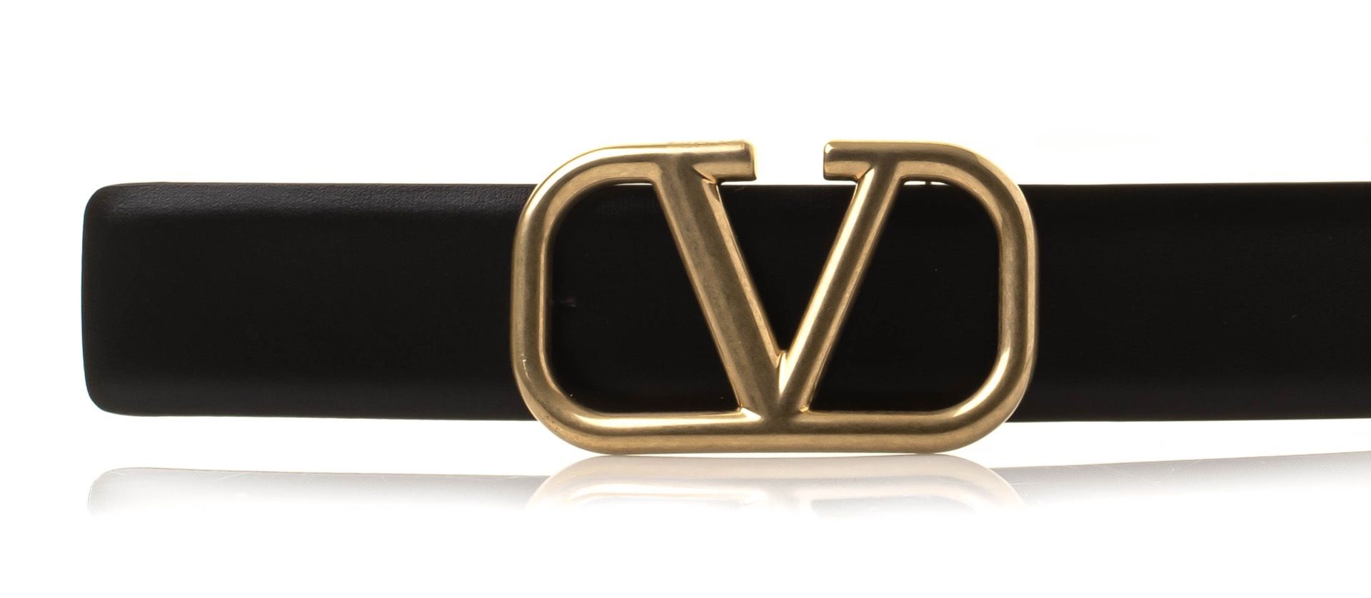 Valentino Garavani V-Logo Signature Belt 3.0