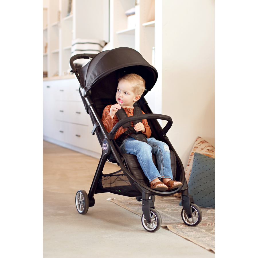 baby jogger Buggy City Tour 2 Shadow Grey inklusive Sicherheitsbügel und Wetterschutz