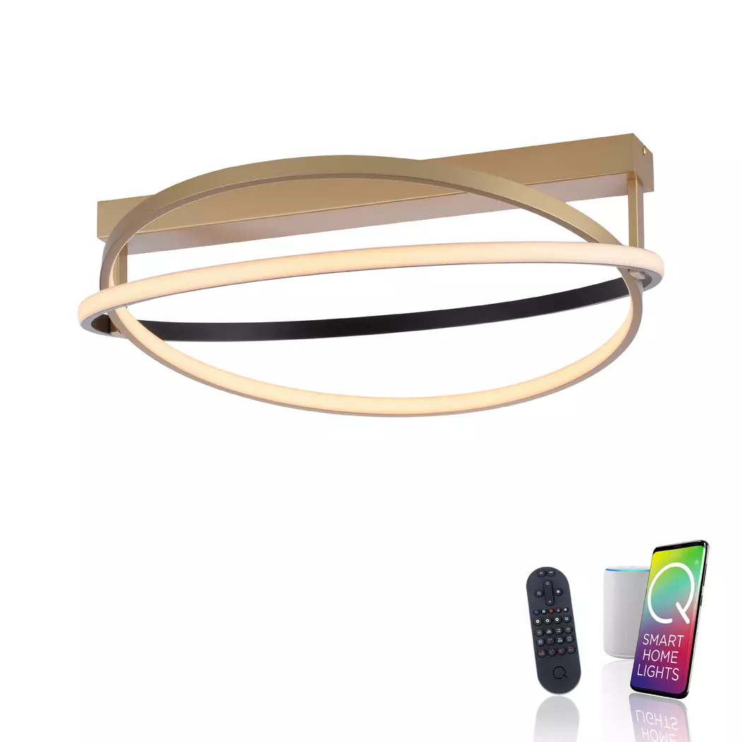 LED-Deckenleuchte Q-Beluga