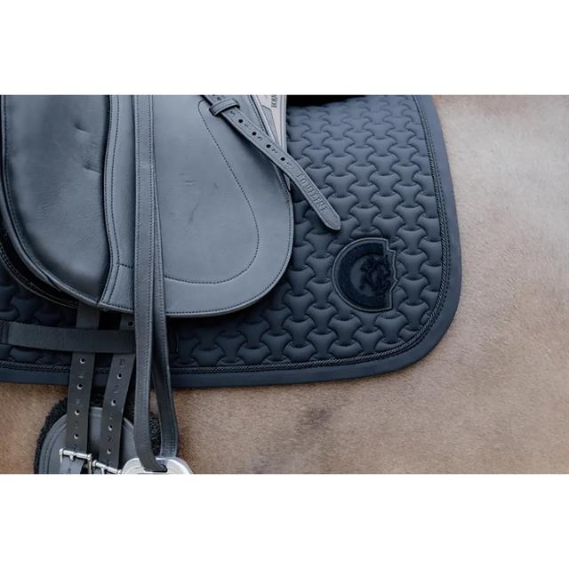 Zadeldek Kentucky Plaited 3D Logo Dressuur Zwart