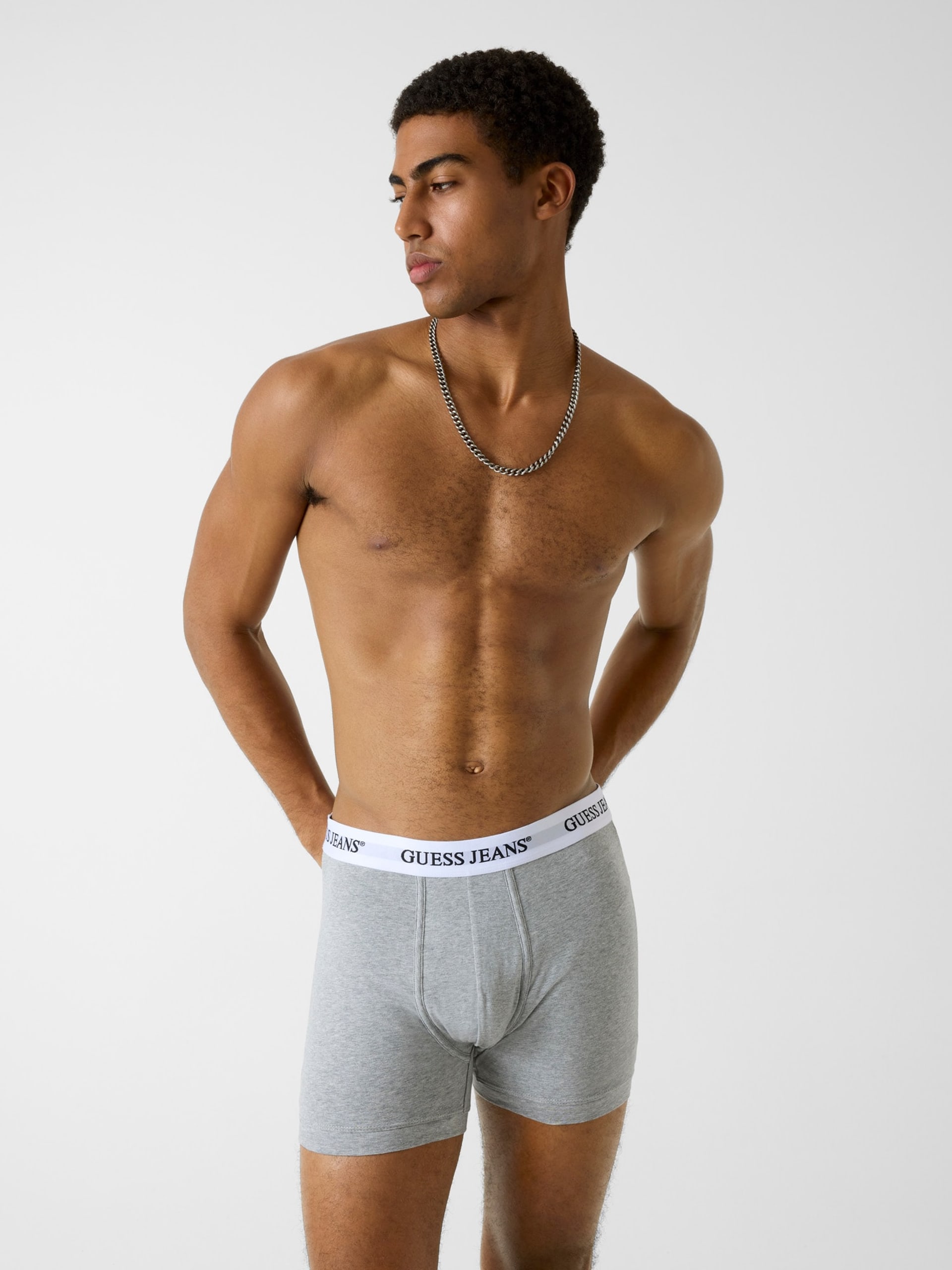 Cuecas Boxer Eco GUESS Jeans, Pacote com 3 unidades