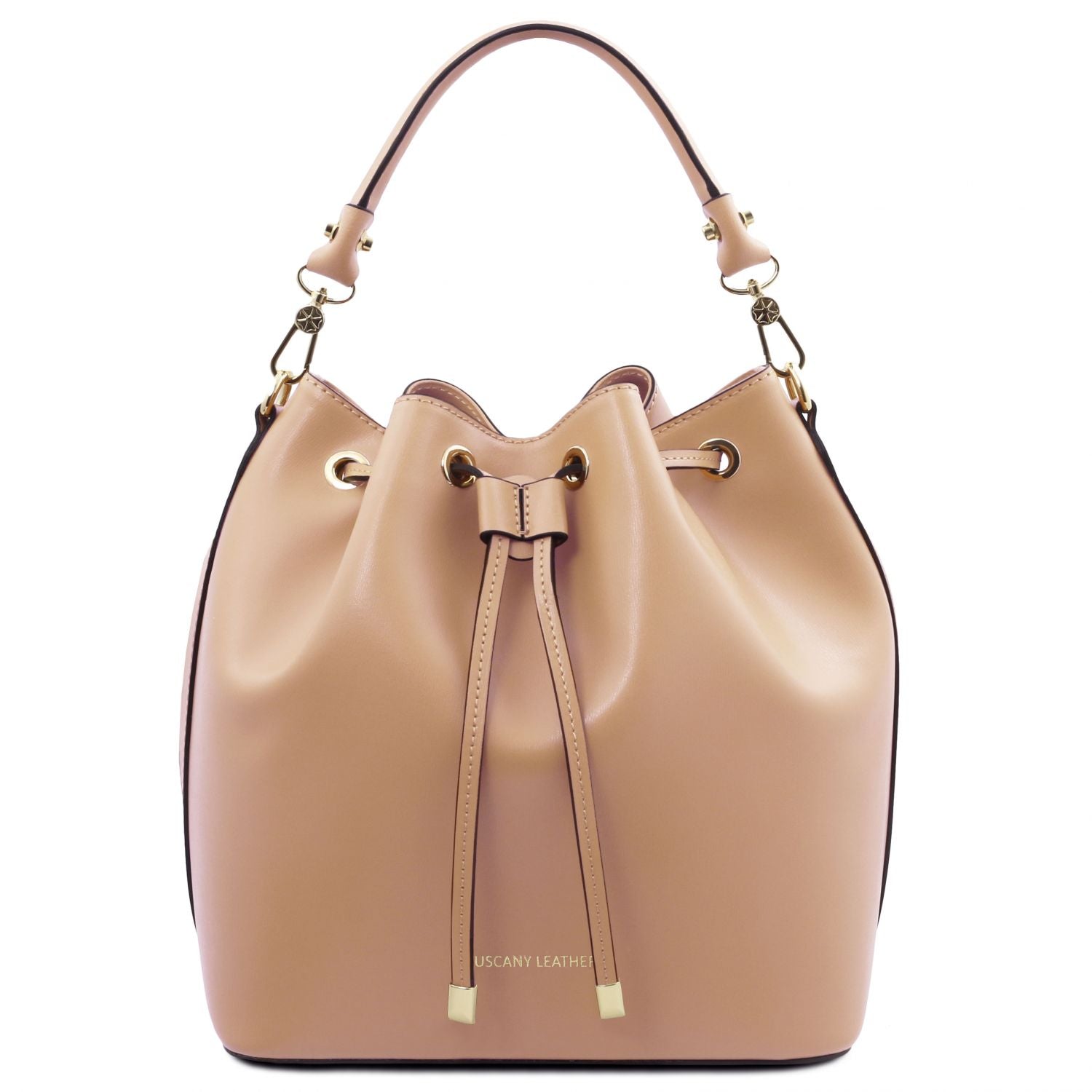 TL141531 – Vittoria – leren bucket bag