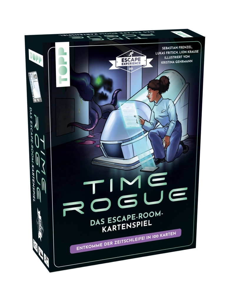 Escape Experience / Escape Adventures Spiele - Escape Experience - Time Rogue. Rätseln, kombinieren und entscheiden, um der Zeitschleife zu entkommen