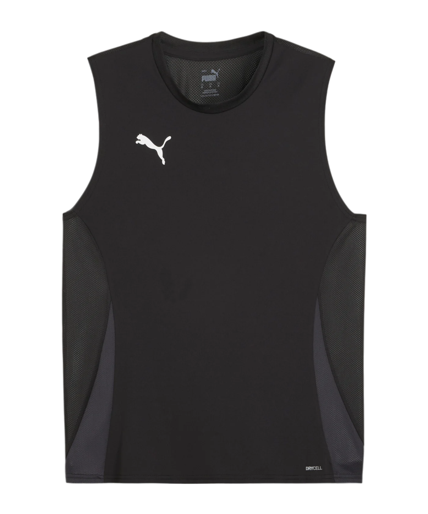 PUMA teamGOAL Tanktop Schwarz Weiss F03