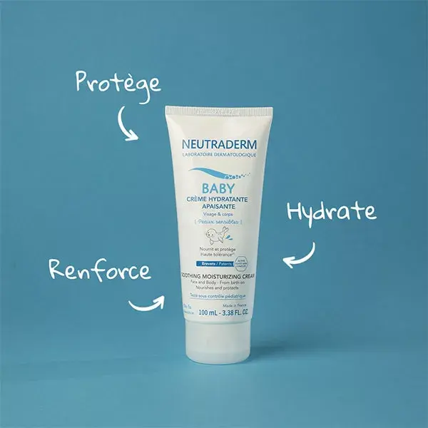 Neutraderm Baby Crème Hydratante Apaisante 100ml