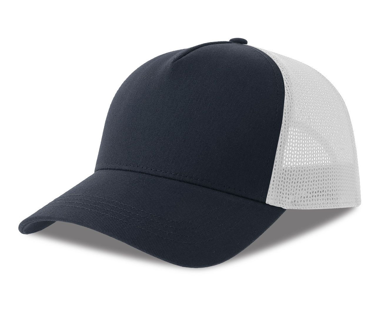 ATLANTIS HEADWEAR AT228 - Casquette 5 pans style trucker en coton