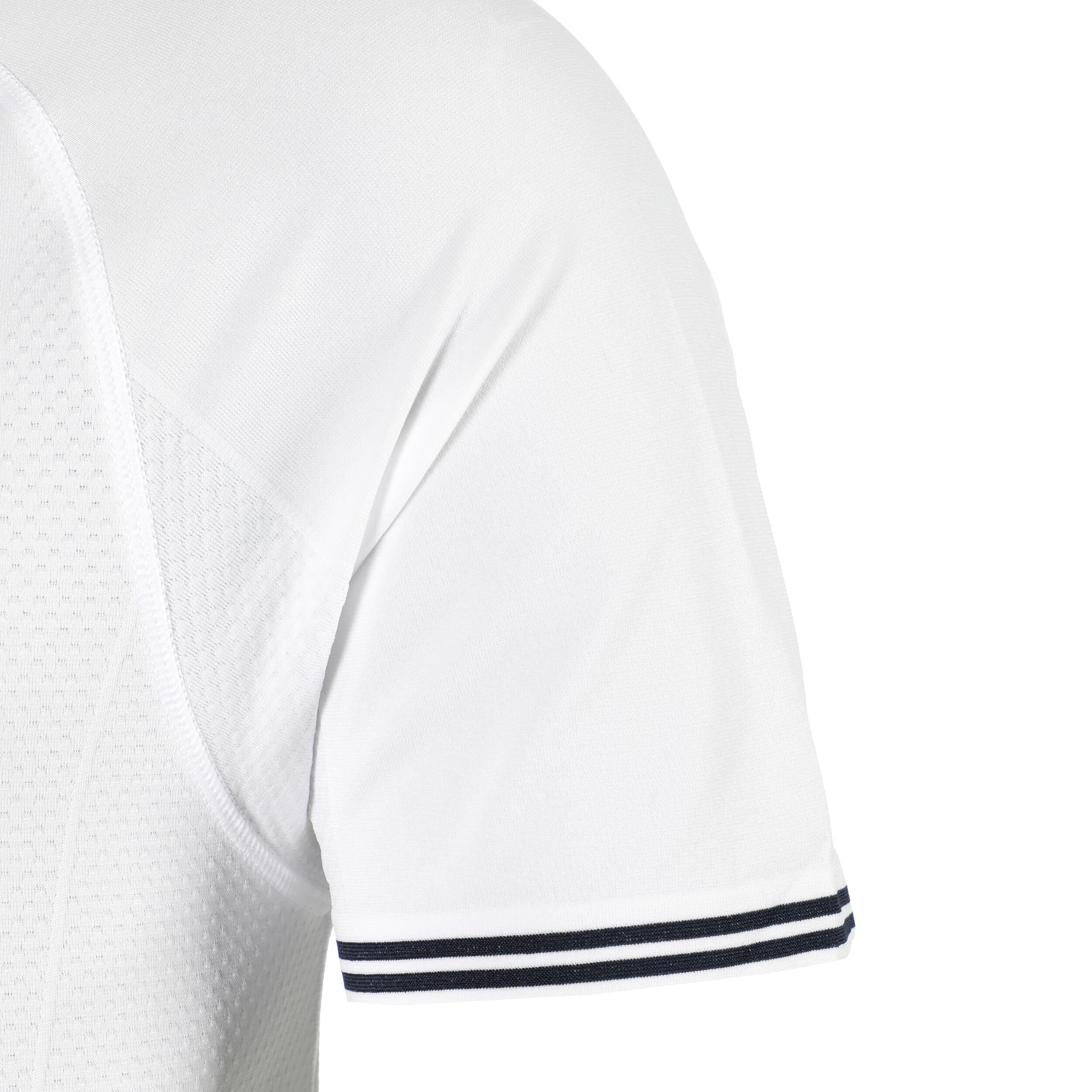 Wilson Court Performance Crew T-shirt Hommes - Blanc