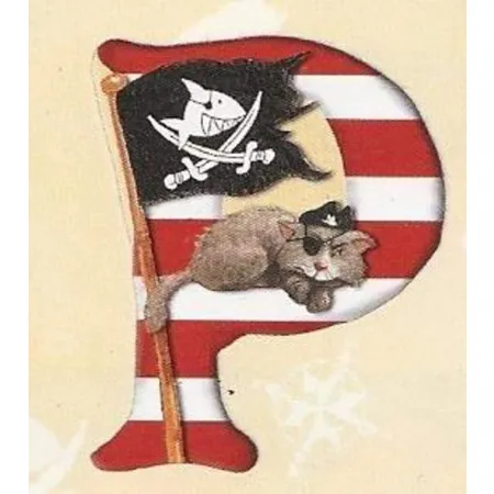 Die Spiegelburg Capt'n Sharky Buchstabe P