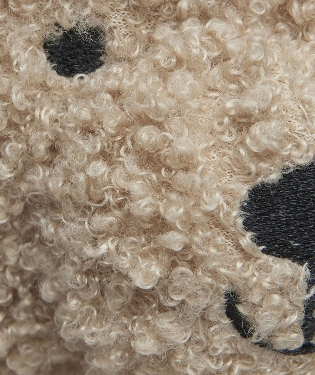 JOLLEINPELUCHE OURS EN SHERPA MARRON