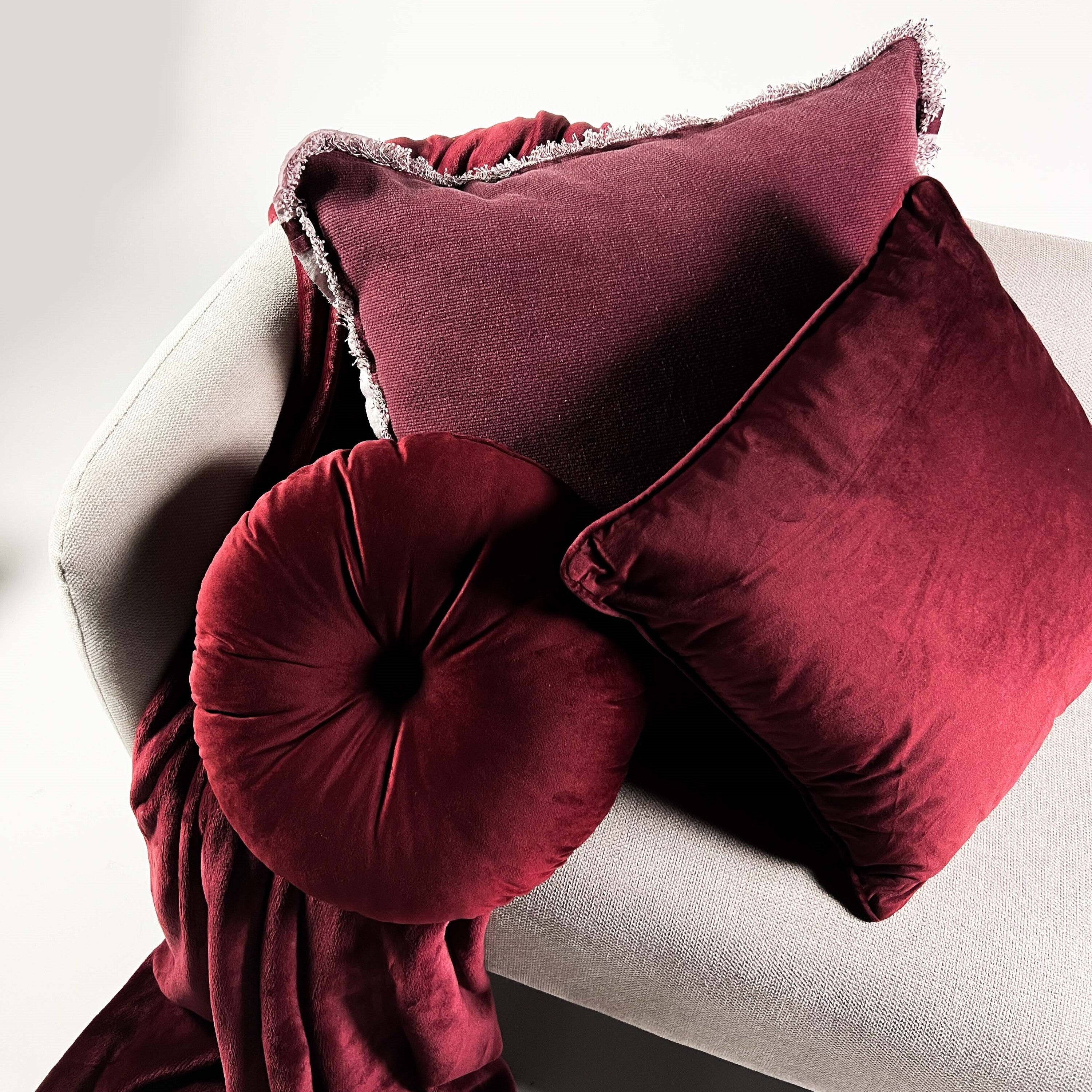 Dutch Decor plaid BILLY - 150x200 cm Merlot