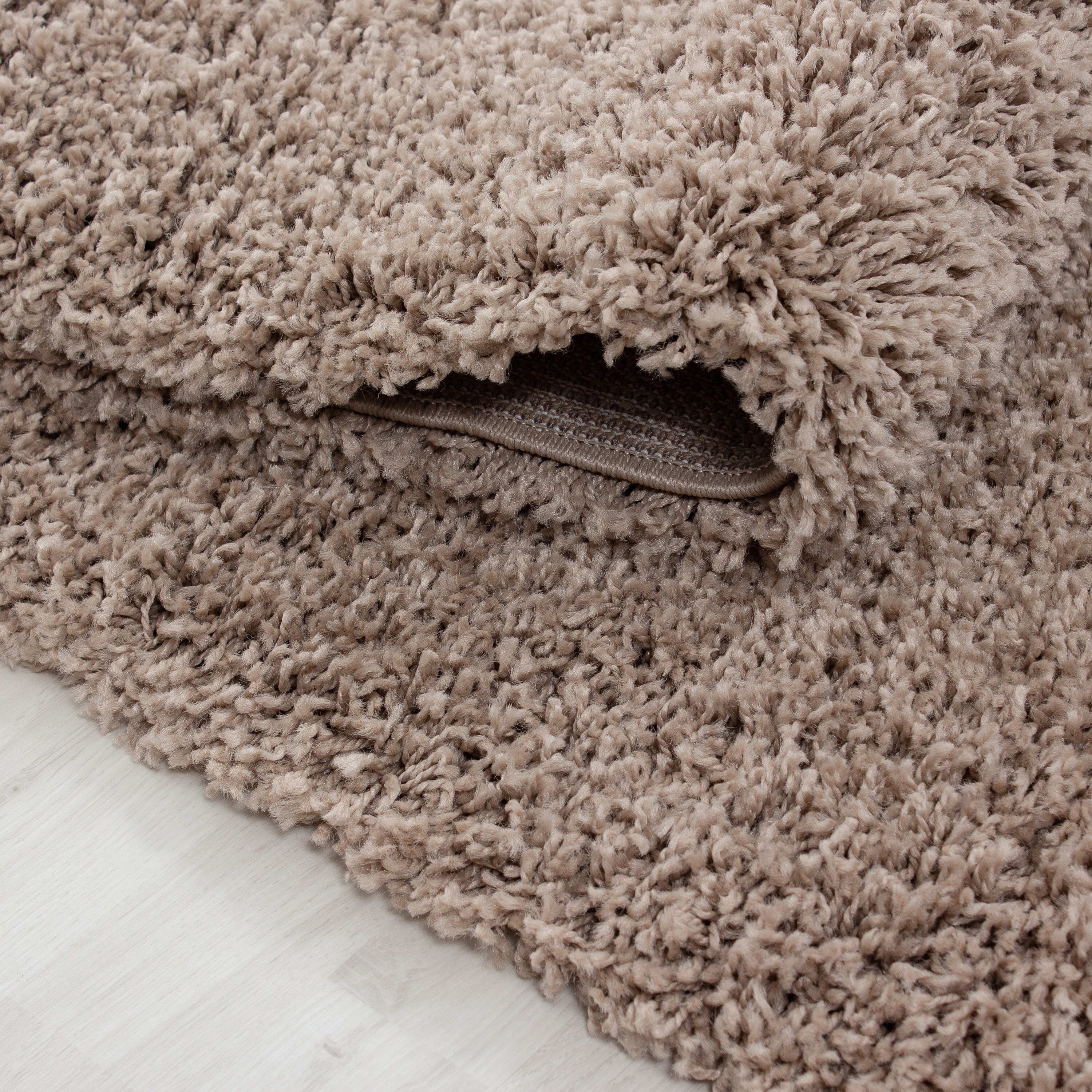 Hochflor Teppich - Gemütlicher Langflor, Pflegeleichter Shaggy Flokati