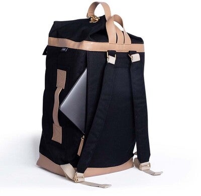 KAOS Weekend Veske, Black/Natural