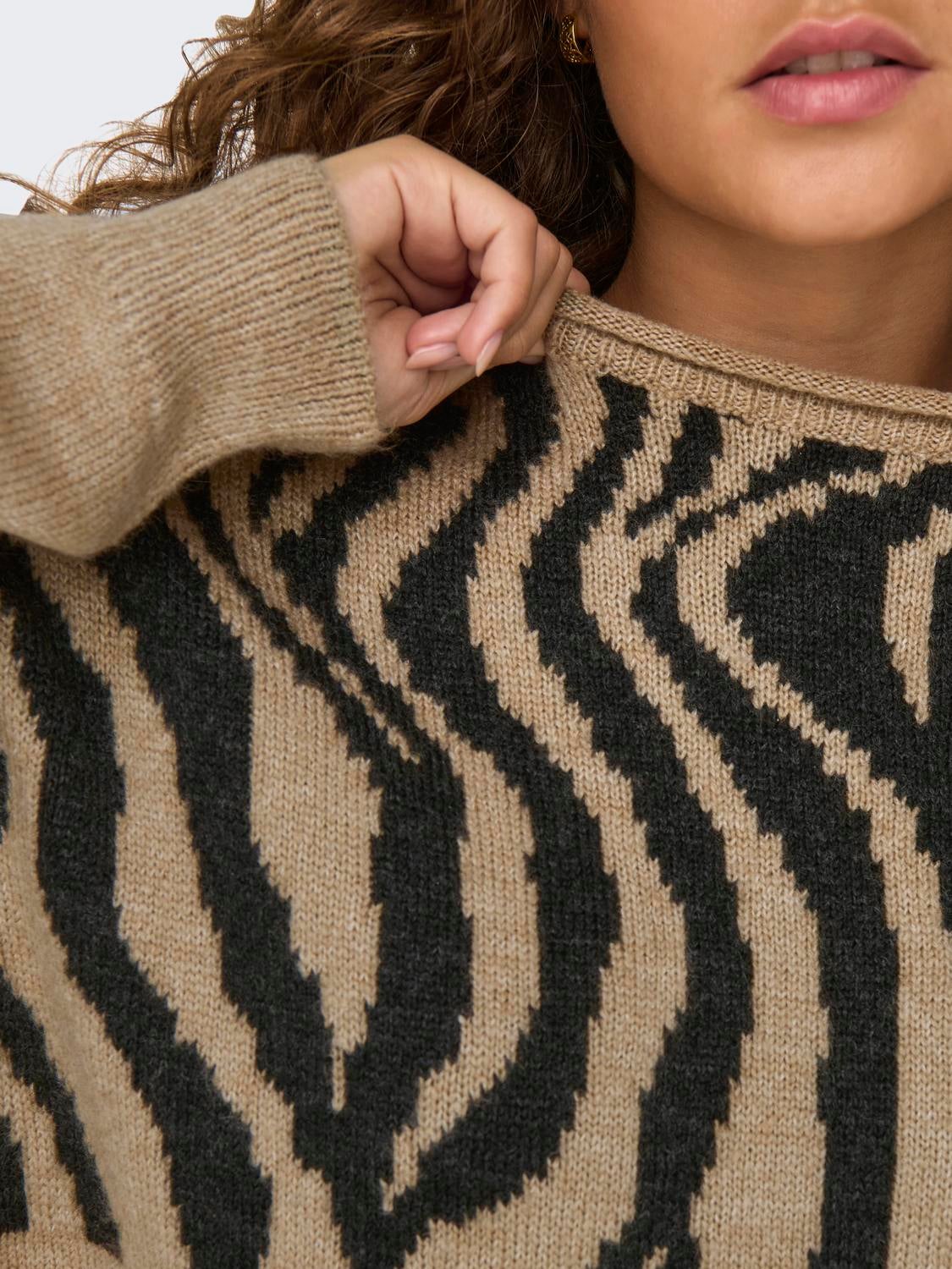 ONLJADE Strickpullover Curry